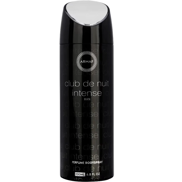 اسپری آرماف کلاب د نایت اینتنس مردانه اصل مناسب بدن و لباس 200 میل | ARMAF club de nuit intense Man Perfume Body Spray 200ml